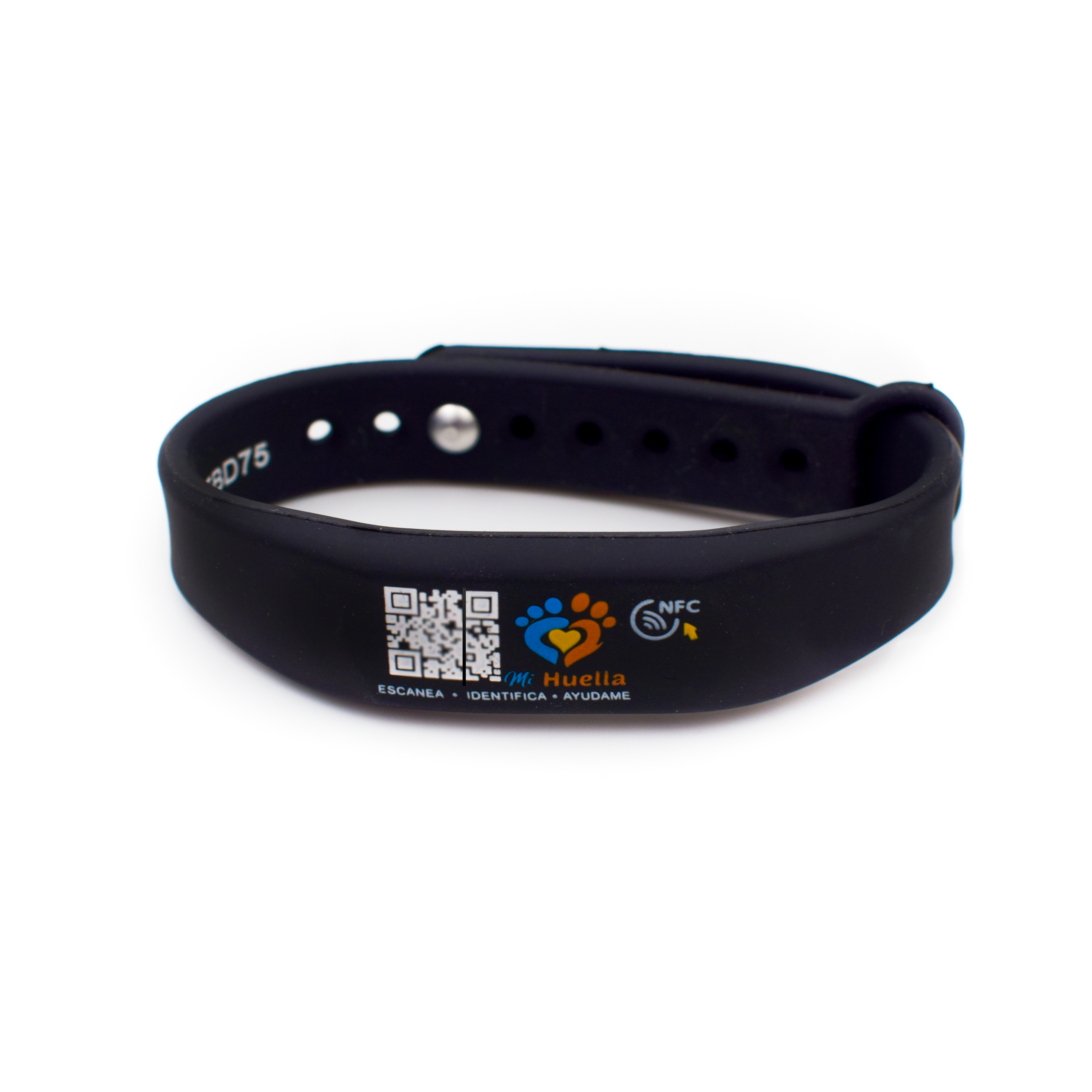 Pulsera o Manilla de Identificación QR+NFC