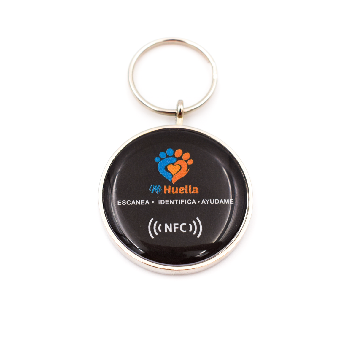 Llavero ó Tag con QR + NFC