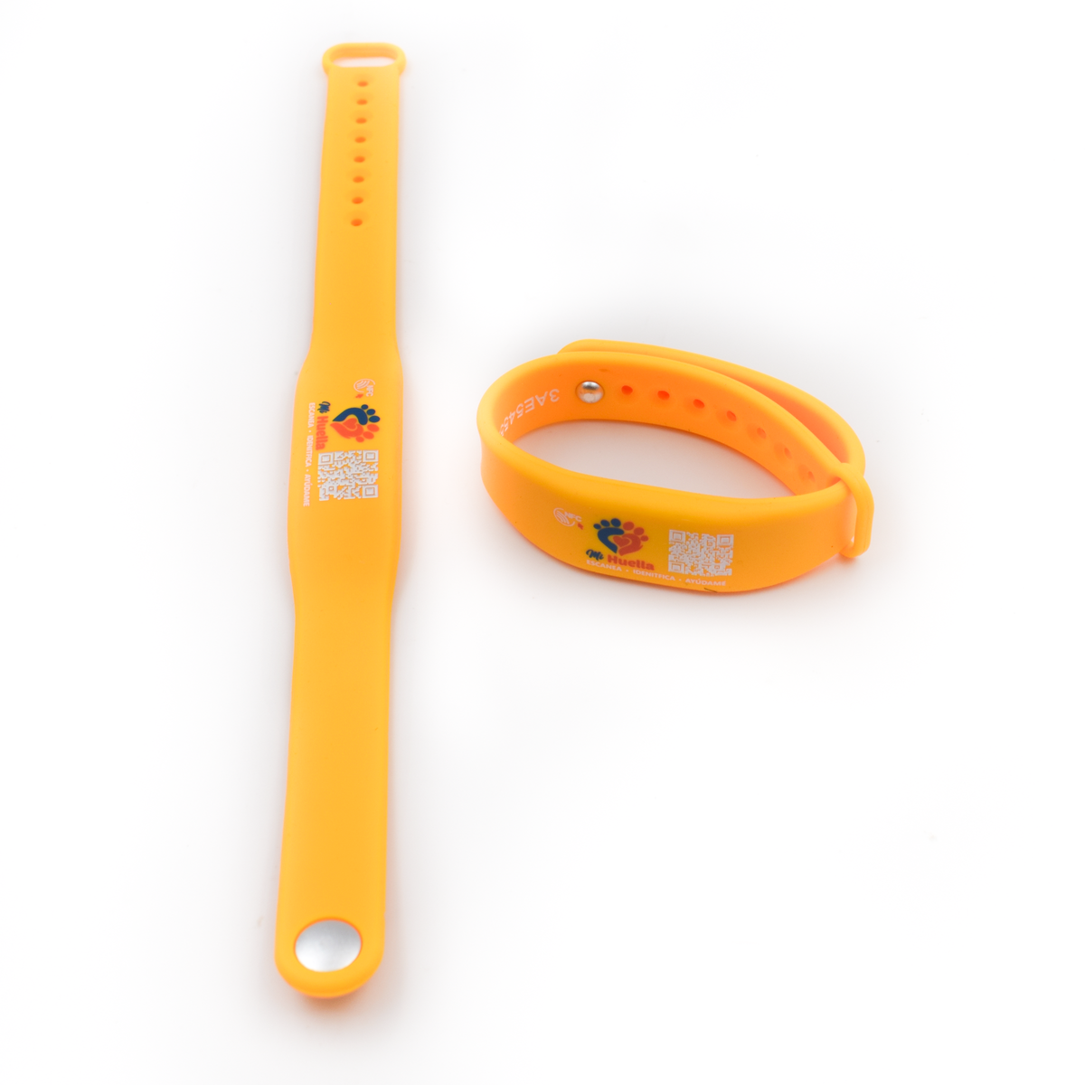 Pulsera o Manilla de Identificación QR+NFC