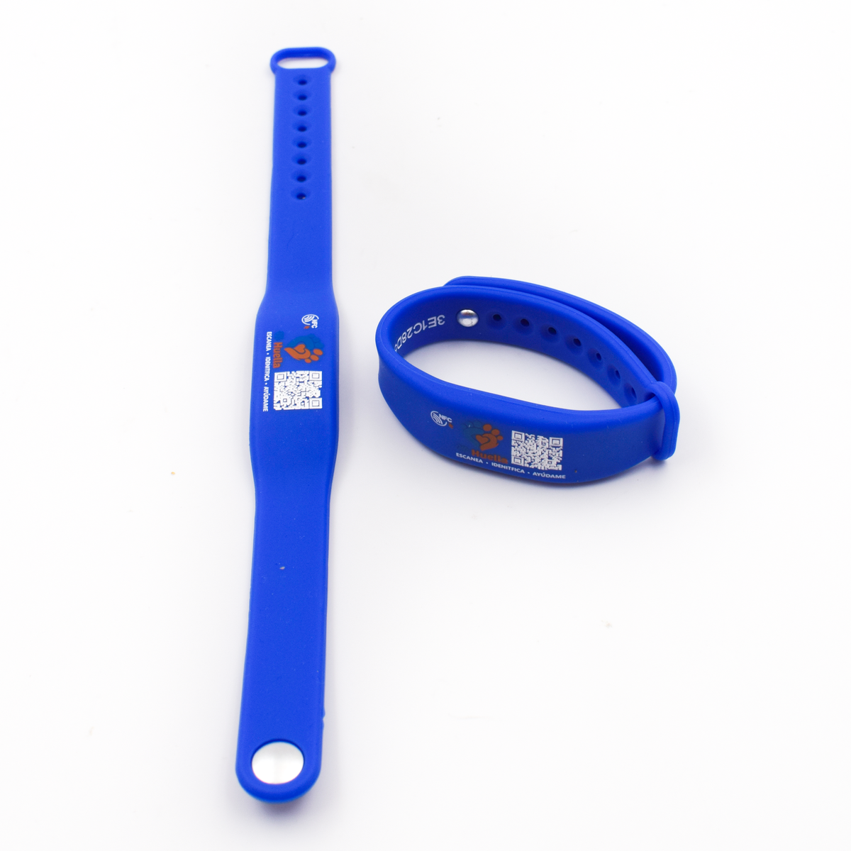 Pulsera o Manilla de Identificación QR+NFC