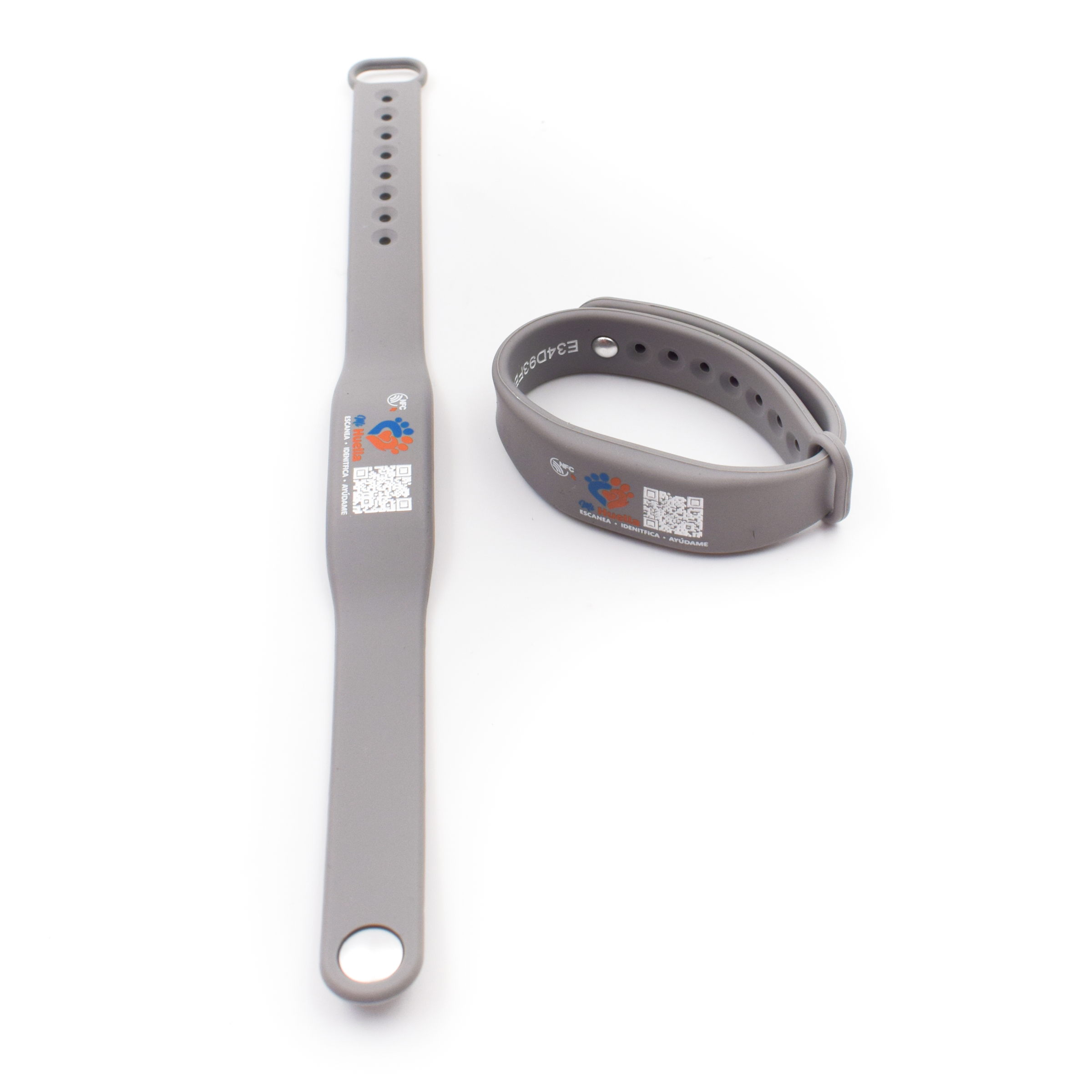 Pulsera o Manilla de Identificación QR+NFC