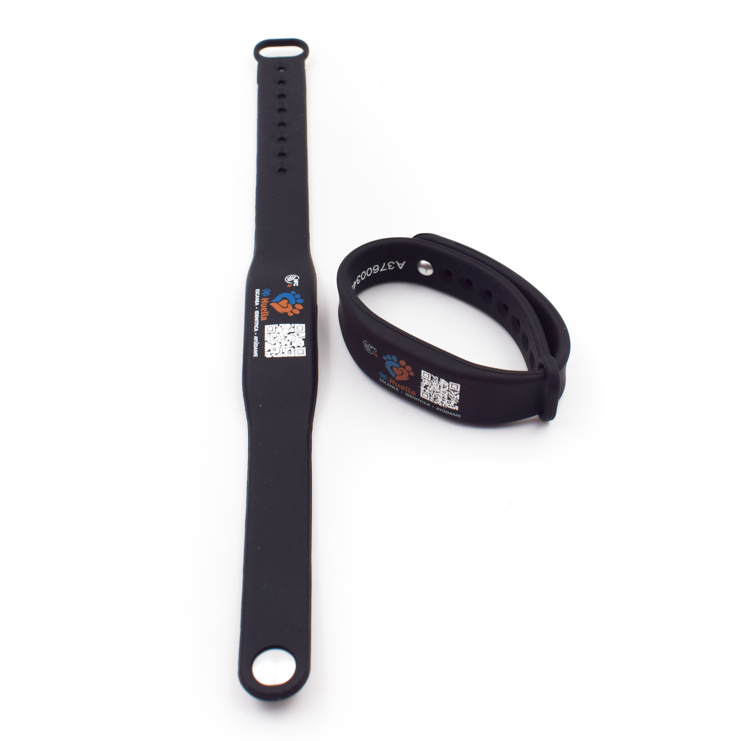 Pulsera o Manilla de Identificación QR+NFC